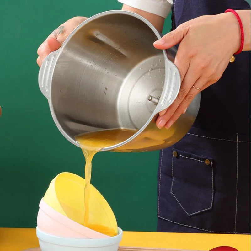 Picadora de Carne Eléctrica 1000W - Procesador de Alimentos Acero Inoxidable 2L