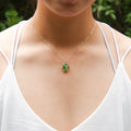 Planet Murano Aroma Necklace - Aurum Verdant | Energy & Healing | Diffuse on the go