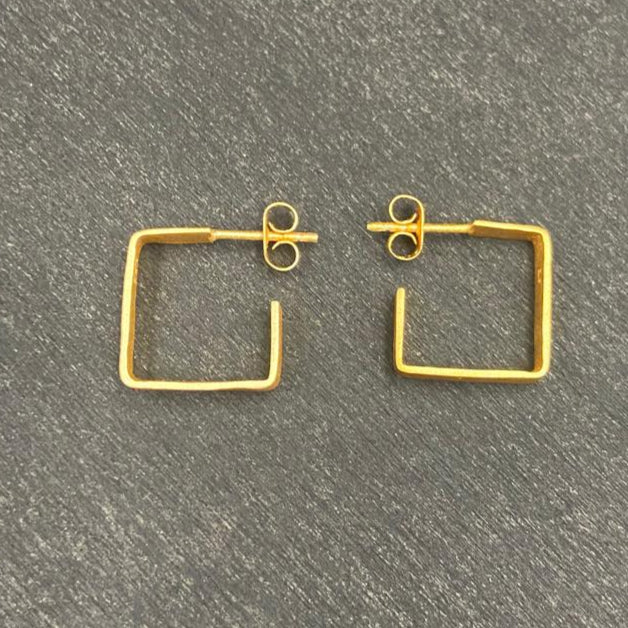 Pendientes CUBIC - Bañados en oro