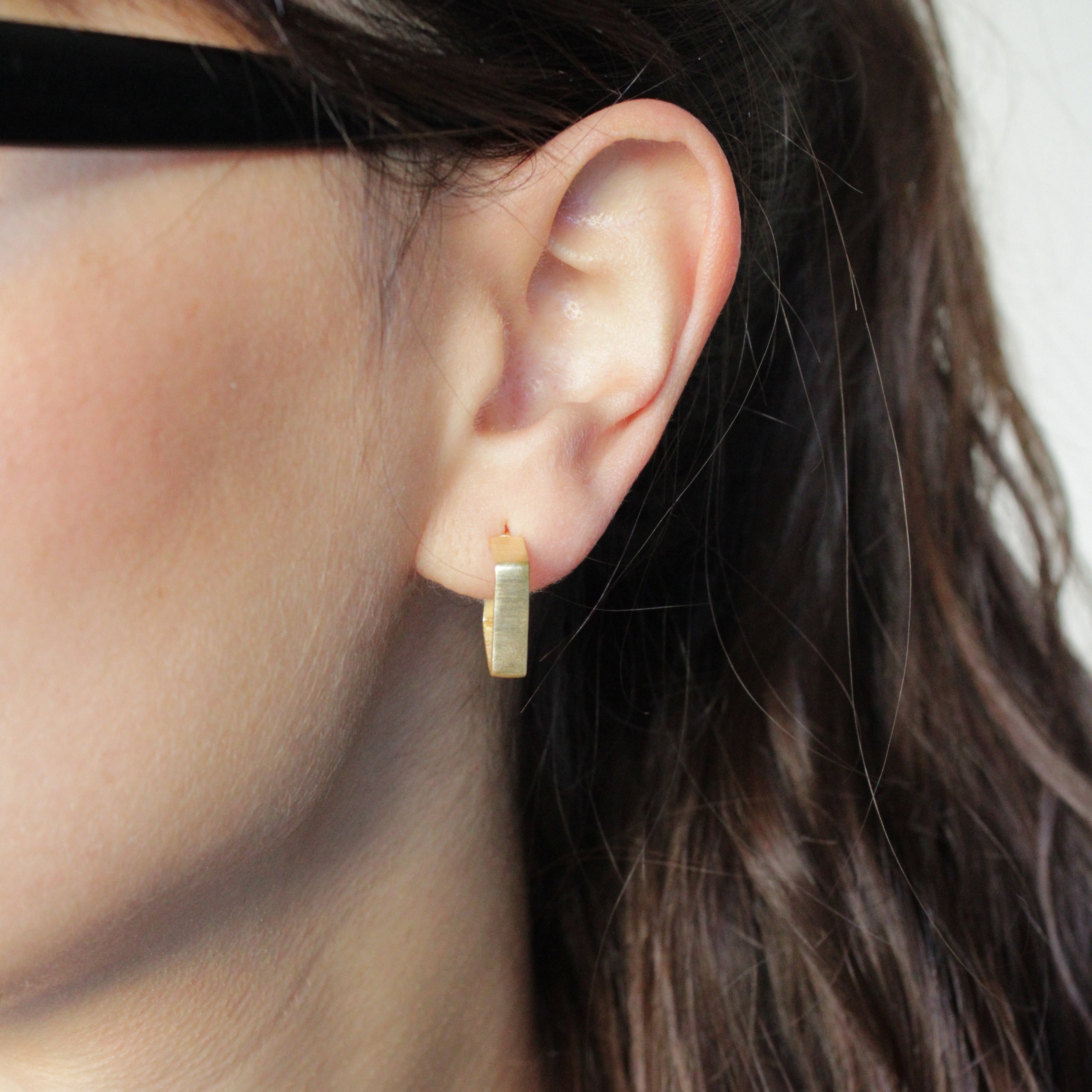 Pendientes CUBIC - Bañados en oro