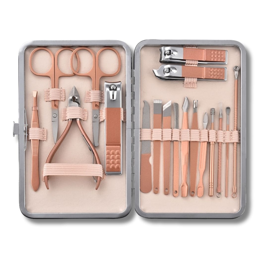 Kit de Manicura Profesional de 18 Piezas